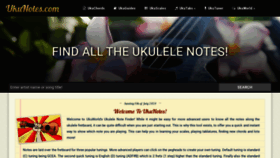 What Ukunotes.com website looked like in 2020 (3 years ago)