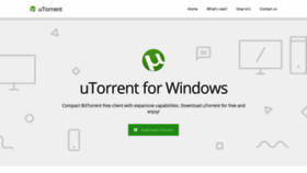 What Utorrent.download website looked like in 2020 (3 years ago)