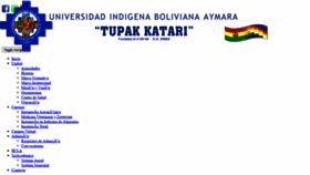 What Utupakkatari.edu.bo website looked like in 2020 (3 years ago)