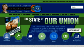 What Unionclerk.com website looked like in 2020 (3 years ago)