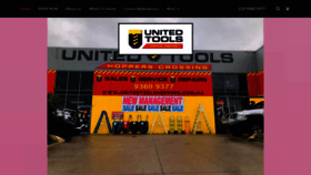 What Unitedtoolshoppers.com.au website looked like in 2020 (3 years ago)