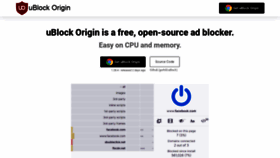 What Ublockorigin.com website looked like in 2020 (3 years ago)
