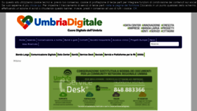 What Umbriadigitale.it website looked like in 2020 (3 years ago)
