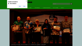 What Umuslim.ac.id website looked like in 2020 (3 years ago)