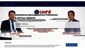 What Umpo.ac.id website looked like in 2020 (3 years ago)