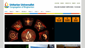 What Uubinghamton.org website looked like in 2020 (3 years ago)