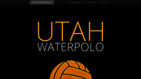 What Utahwaterpolo.com website looked like in 2020 (3 years ago)