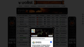 What Uolist.net website looked like in 2020 (3 years ago)