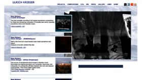 What Ulrich-krieger.de website looked like in 2020 (3 years ago)