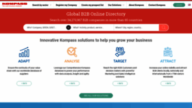 What Us.kompass.com website looked like in 2020 (3 years ago)