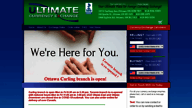 What Uexchange.ca website looked like in 2020 (3 years ago)