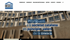 What Unescocat.org website looked like in 2020 (4 years ago)