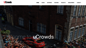 What Ucrowds.com website looked like in 2020 (3 years ago)