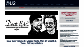What U2tours.com website looked like in 2020 (3 years ago)