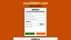 What Ucuzbiletim.com website looked like in 2020 (3 years ago)