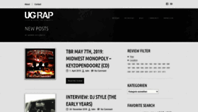 What Ugrap.de website looked like in 2020 (3 years ago)