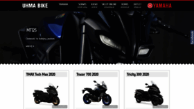 What Uhma-bike.pl website looked like in 2020 (3 years ago)