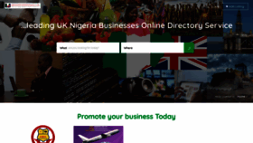What Uknigeriabusinesses.com website looked like in 2020 (3 years ago)