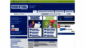 What Undertool.de website looked like in 2020 (5 years ago)