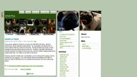 What Urbanpug.com website looked like in 2020 (3 years ago)
