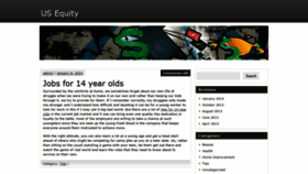 What Usequitynews.com website looked like in 2020 (3 years ago)