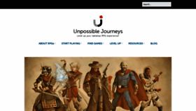 What Unpossiblejourneys.com website looked like in 2020 (3 years ago)