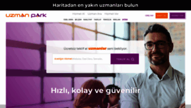 What Uzmanpark.com website looked like in 2020 (4 years ago)