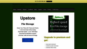 What Upstores.net website looked like in 2020 (3 years ago)