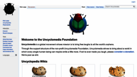 What Uncyclomedia.co website looked like in 2020 (3 years ago)
