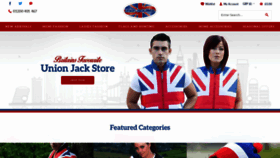 What Unionjackwear.co.uk website looked like in 2020 (3 years ago)
