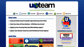 What Uoteam.com website looked like in 2020 (3 years ago)