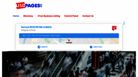 What Usdpages.com website looked like in 2020 (3 years ago)