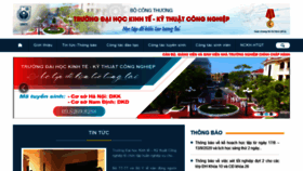 What Uneti.edu.vn website looked like in 2020 (3 years ago)
