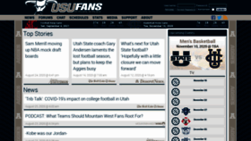 What Usufans.com website looked like in 2020 (3 years ago)