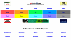 What Ukstudentlife.com website looked like in 2020 (3 years ago)