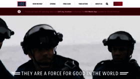 What Uso.org website looked like in 2020 (3 years ago)