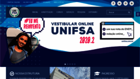 What Unifsa.com.br website looked like in 2020 (3 years ago)