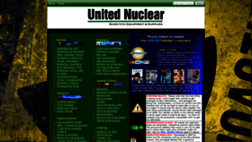 What Unitednuclear.com website looked like in 2020 (3 years ago)
