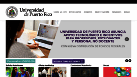 What Upr.edu website looked like in 2020 (3 years ago)