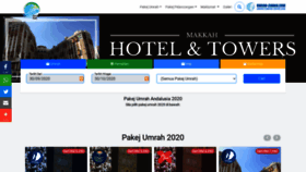 What Umrah-ziarah.com website looked like in 2020 (3 years ago)