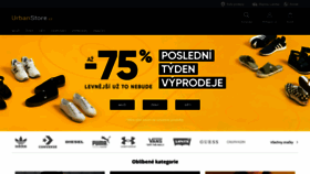 What Urbanstore.cz website looked like in 2020 (3 years ago)