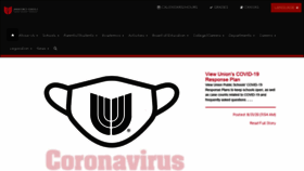 What Unionps.org website looked like in 2020 (3 years ago)