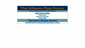 What Uilleannforum.com website looked like in 2020 (3 years ago)