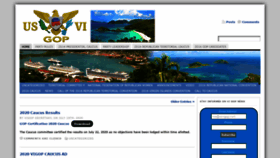 What Usvigop.org website looked like in 2020 (3 years ago)