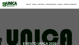 What Unica.cu website looked like in 2020 (3 years ago)