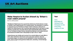 What Ukartauctions.com website looked like in 2020 (3 years ago)