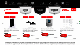 What Ultimateaudio.pl website looked like in 2020 (3 years ago)