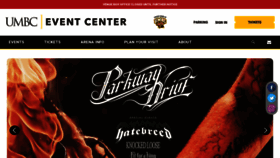 What Umbceventcenter.com website looked like in 2020 (3 years ago)