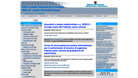 What Uspss.it website looked like in 2020 (3 years ago)