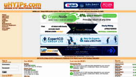 What Uhyips.com website looked like in 2020 (3 years ago)